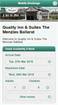 Mobile Screenshot of bookings.themenziesballarat.com.au